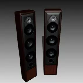 Five-way Speaker System 3d model