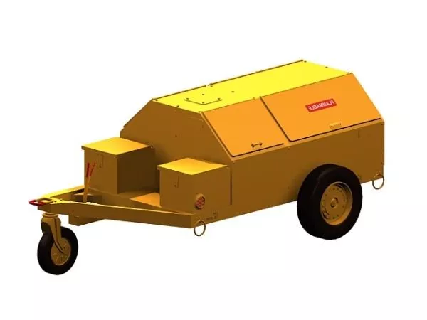 Wire Shopping Cart 3d model