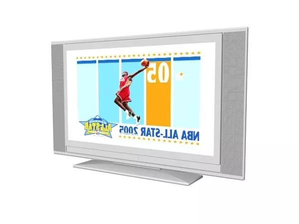 Flat-screen Tv 3d model Flat-screen Tv 3d model