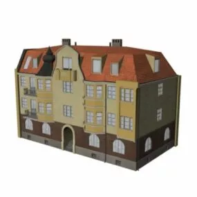 Flat Apartment 3d model