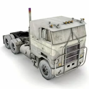 Flat Nose Truck 3d model