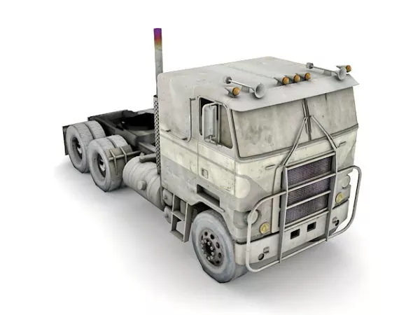 Classic Tractor 3d model