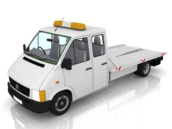 Flatbed Truck 3d model Flatbed Truck 3d model