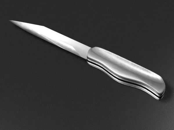 Flick Knife 3d model Flick Knife 3d model