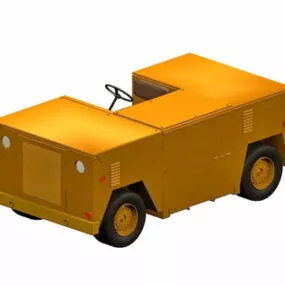 Flight Deck Epu Tractor 3d model