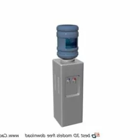 Floor Standing Water Dispenser 3d model