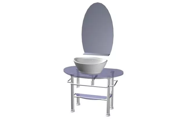 Horizontal Mirror Lupi 3d model