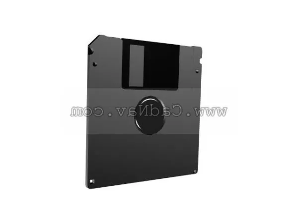 Antique Old Computer Cpu 3d model