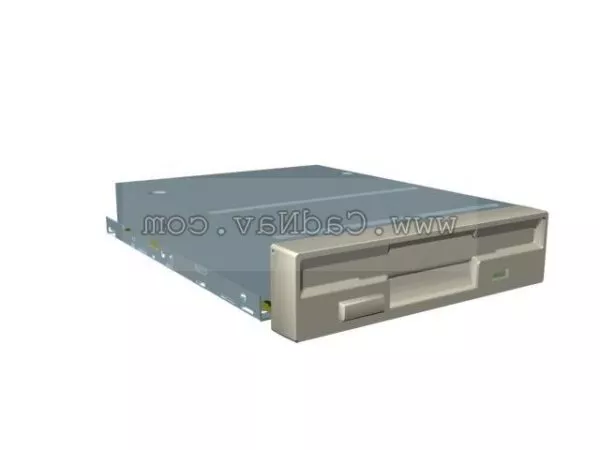 Black Kingston Flash Drive 3d model