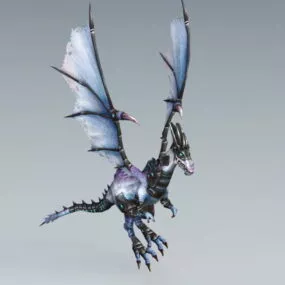 Flying Dragon Rig 3d model