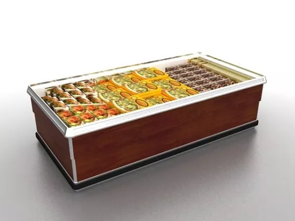 Food Display Fridge 3d model Food Display Fridge 3d model