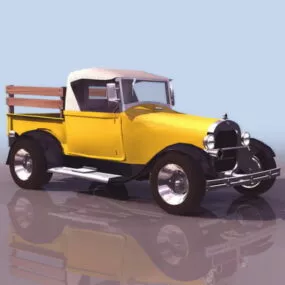 Ford 1929 Model Aa Heavy-duty Truck Variant 3d model