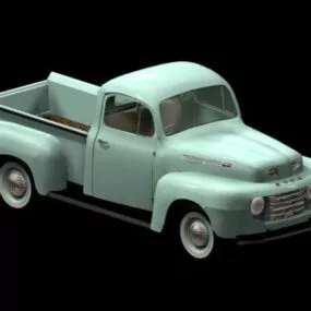 Ford 1950 F-3 Pick-up 3d model