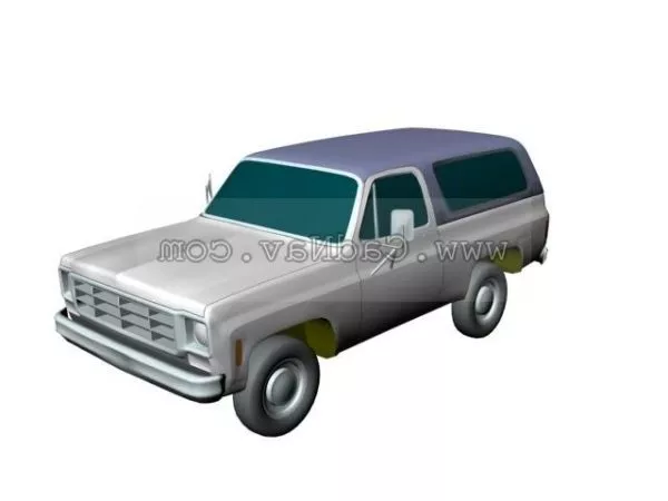 Ford Bronco Car 3d model Ford Bronco Car 3d model
