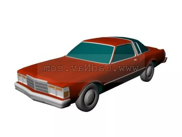 Ford Coupe Car 3d model Ford Coupe Car 3d model