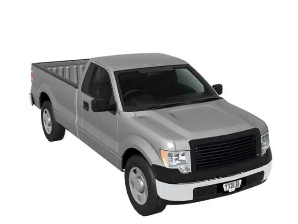 Vintage Pickup 3d model