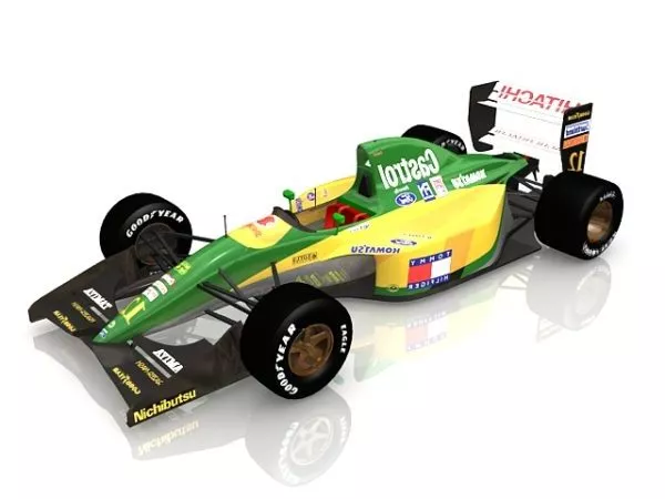 Formula One Ferrari Car 3d model