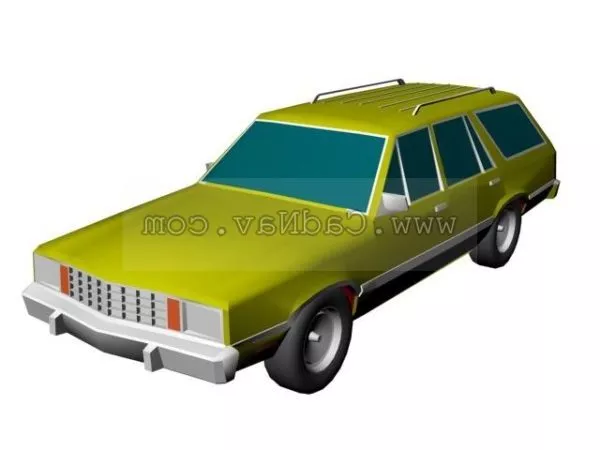 Ford F250 Pickup Car 3d model