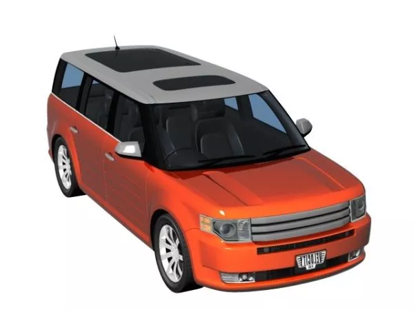 Ford Flex Crossover Suv 3d model Ford Flex Crossover Suv 3d model