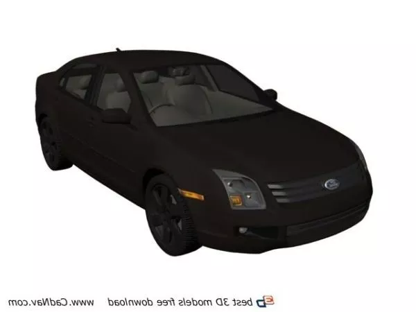 Ford Fusion 3d model Ford Fusion 3d model