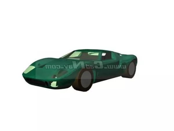 Ford Gt40 3d model Ford Gt40 3d model