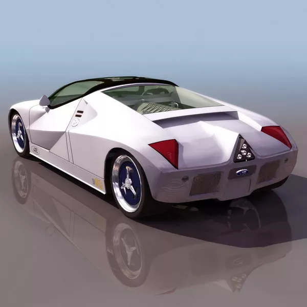 Ford Gt90 Concept Car 3d model Ford Gt90 Concept Car 3d model