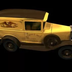 Ford Model A Van 3d model