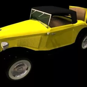 Ford Model B 2-door Coupe 3d model