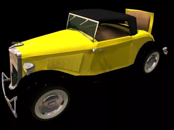 Ford Mustang Gt Car 3d model