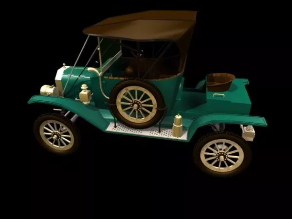 Ford Model T Touring 3d model Ford Model T Touring 3d model