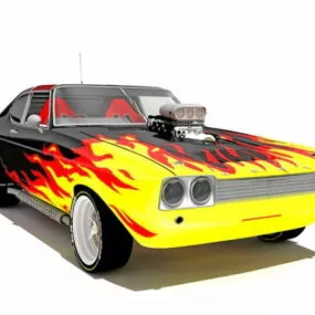 Ford Mustang King Cobra 3d model