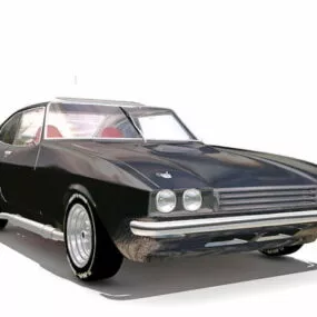 Ford Mustang Fastback 3d model