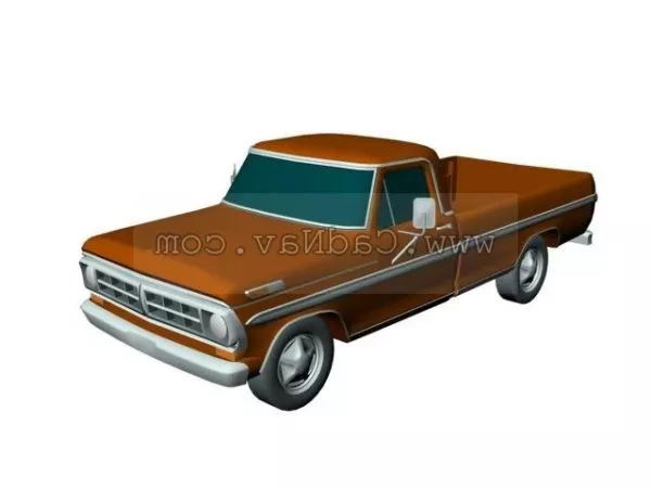 Ford Pickup Car 3d model Ford Pickup Car 3d model