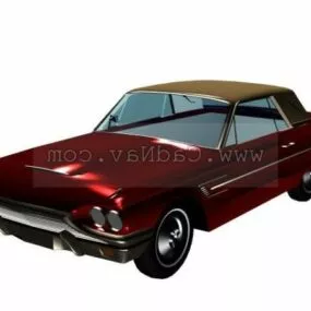 Car Ford Thunderbird 1964 3d model
