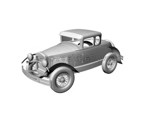 Ford Mustang Gt500 3d model