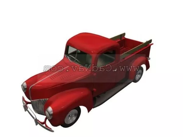 Ford Light Truck 3d model Ford Light Truck 3d model