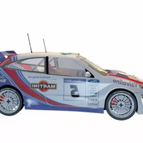 Ford Racing Car 3d model