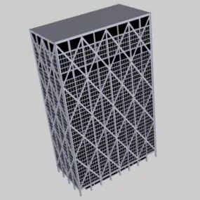 Frame Building 3d model