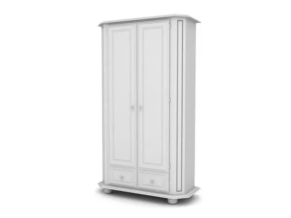 French Armoire Furniture 3d model French Armoire Furniture 3d model