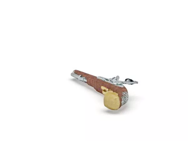 French Flintlock Pistol 3d model French Flintlock Pistol 3d model