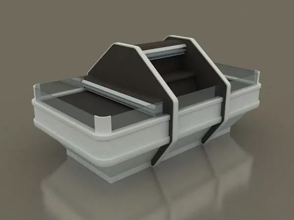 Fresh Fish Display Case 3d model Fresh Fish Display Case 3d model