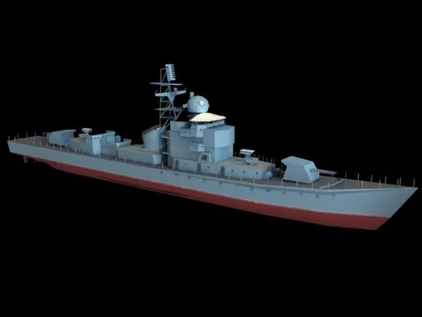 Zeppelin Battleship 3d model