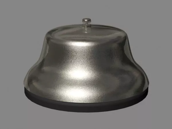 Front Desk Bell 3d model Front Desk Bell 3d model