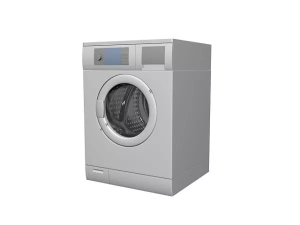 Medium Size Front Loading Washing Machine 3d model