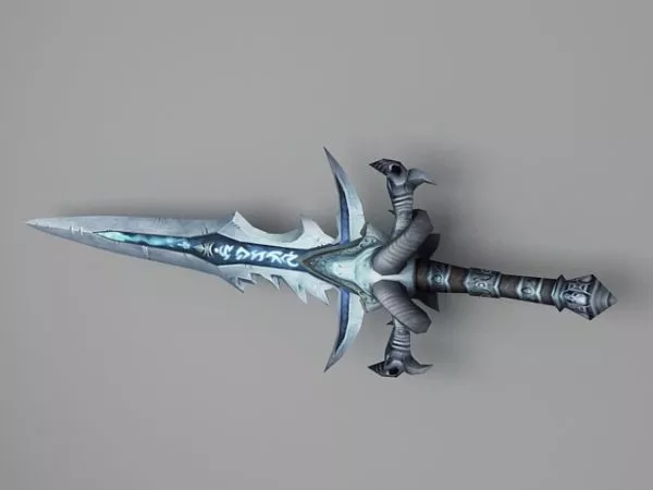 Frostmourne Sword 3d model Frostmourne Sword 3d model