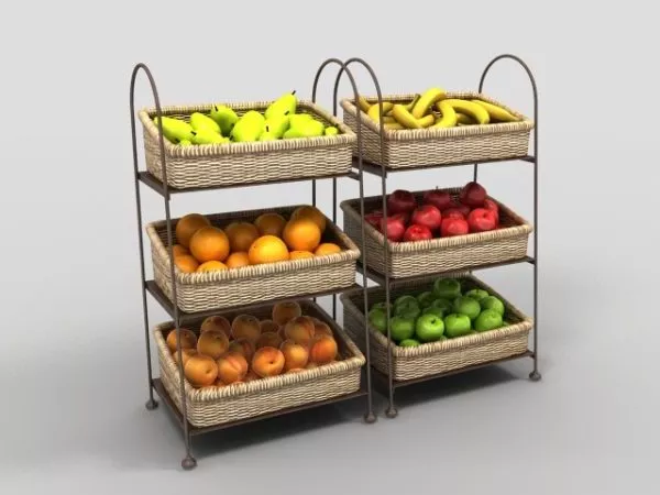 Old Retail Store 3d model
