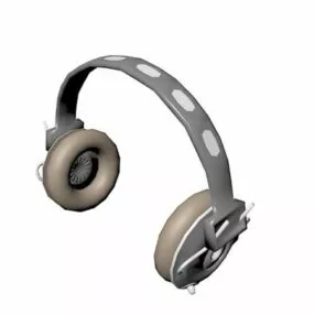 Full Size Headphone 3d model
