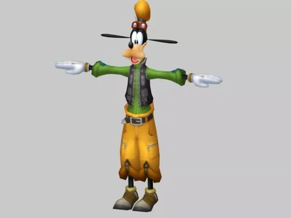 Funny Animal Goofy Character 3d model Funny Animal Goofy Character 3d model