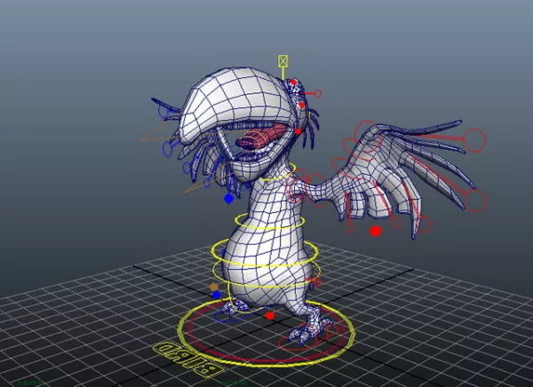 Pacific Seagull 3d model