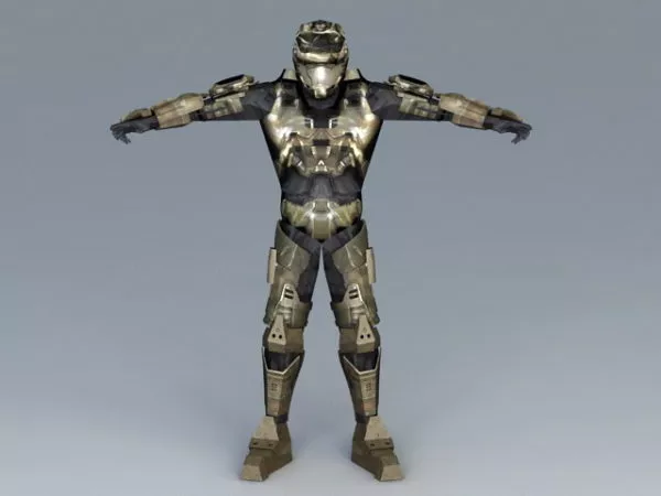 Future Soldier Concept 3d model Future Soldier Concept 3d model